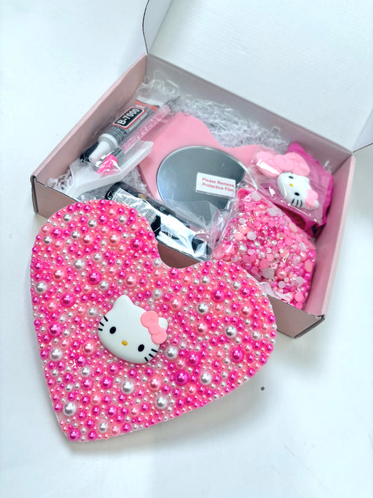 Pink Pearl Decorative Mirror Kit