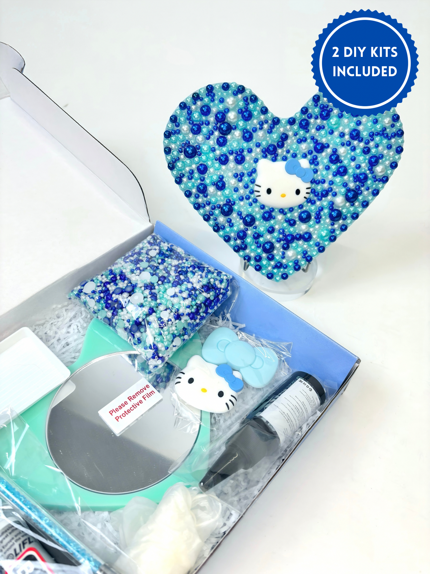 Blue Pearl Mirror DIY Kit – Duo Bundle