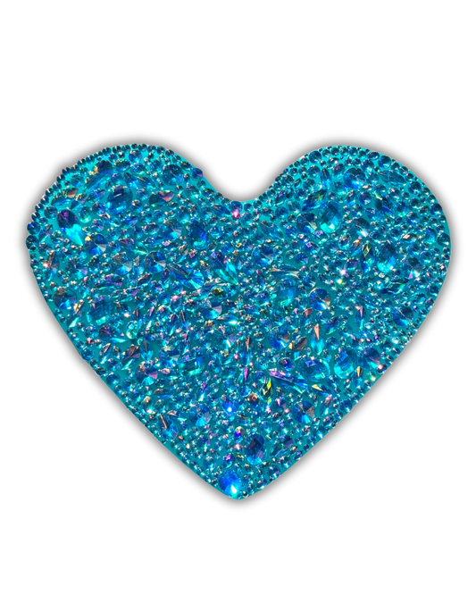 Iridescent Aqua Mirror