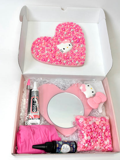 Pink Pearl Mirror DIY Kit – Duo Bundle