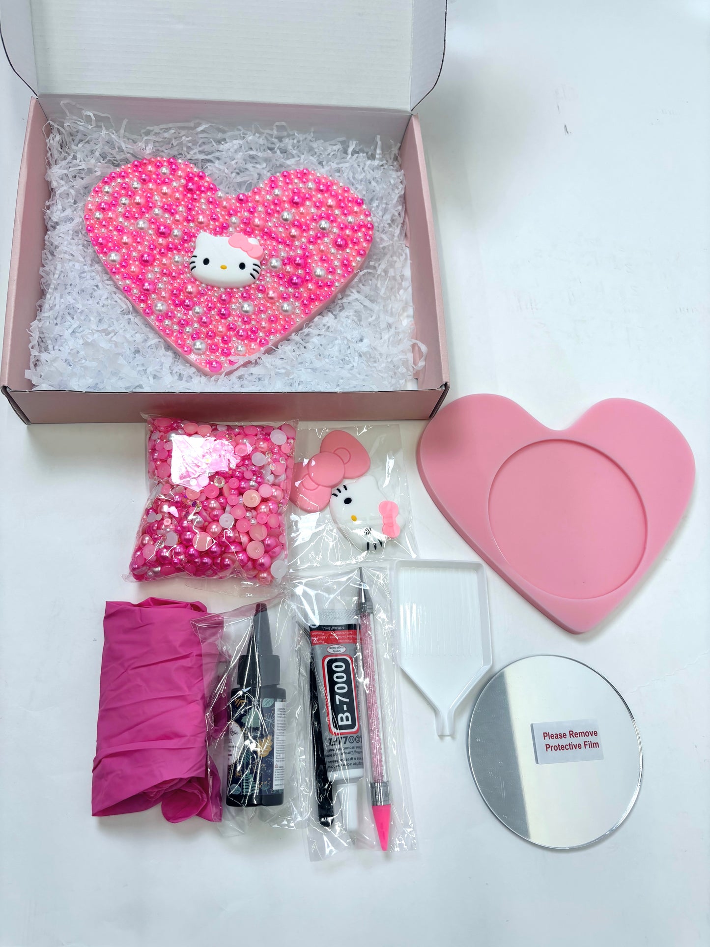 Pink Pearl Mirror DIY Kit – Duo Bundle