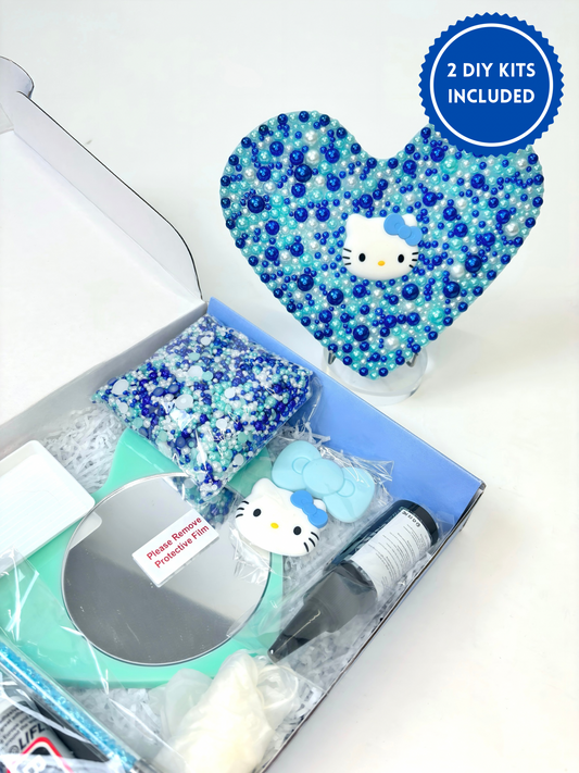 Blue Pearl Mirror DIY Kit – Duo Bundle