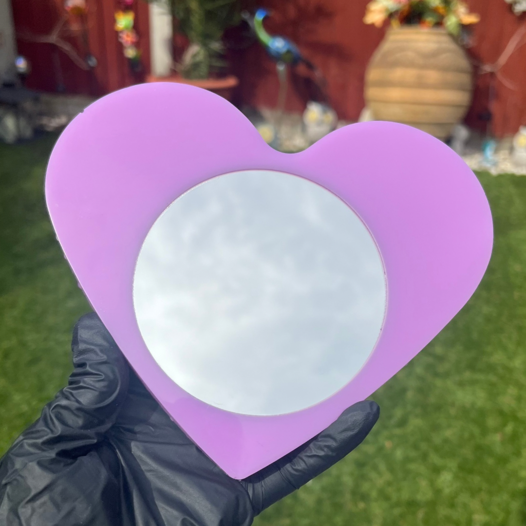 Purple Kwaii Mirror