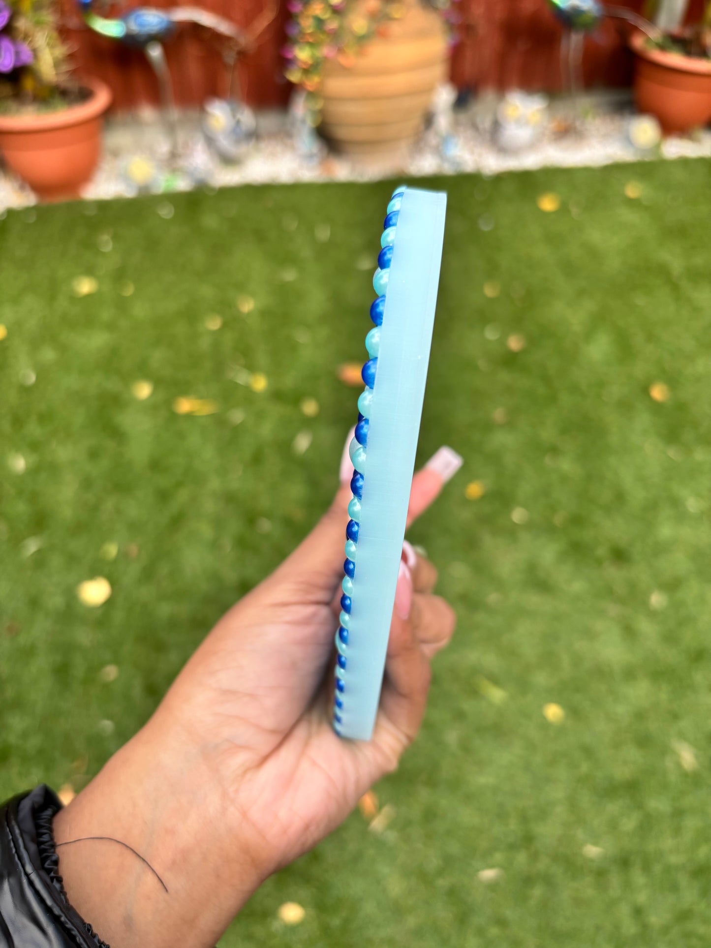 Blue Pearl Mirror